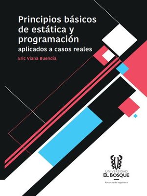 cover image of Principios básicos de estática y programación aplicados a casos reales